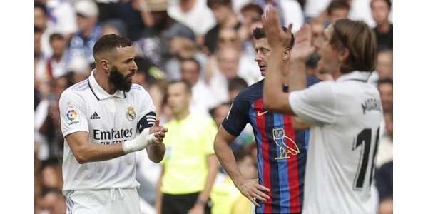 Lewandowski foult und Benzema trifft endlich